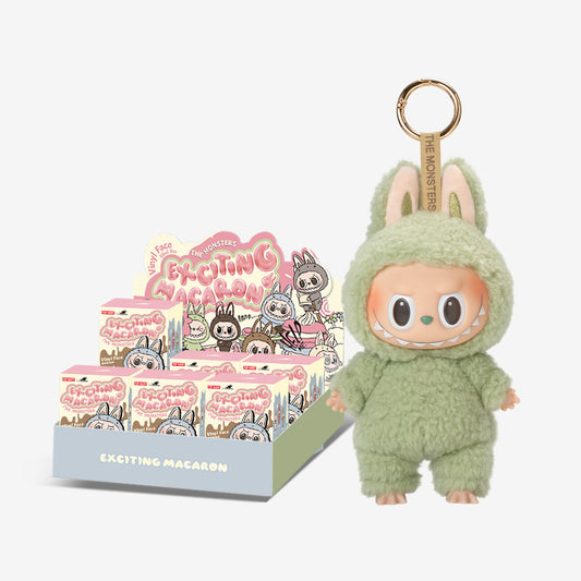 Labubu - The Monsters - Exciting macaron - Box Sellada de 6